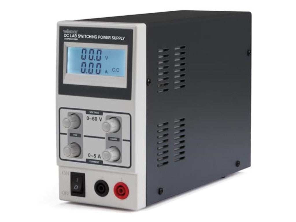 FONTE DE ALIMENTAÇÃO COMUTADA DC PARA LABORATÓRIO 0-60 VDC / 0-5 A MÁX COM VISOR LCD_0