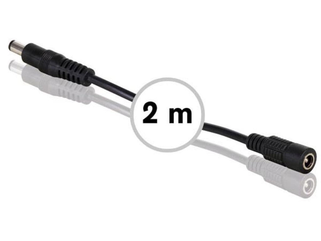 CABO DE EXTENSÃO CC COM FICHA MACHO-FÊMEA - 2 m - PRETO_0