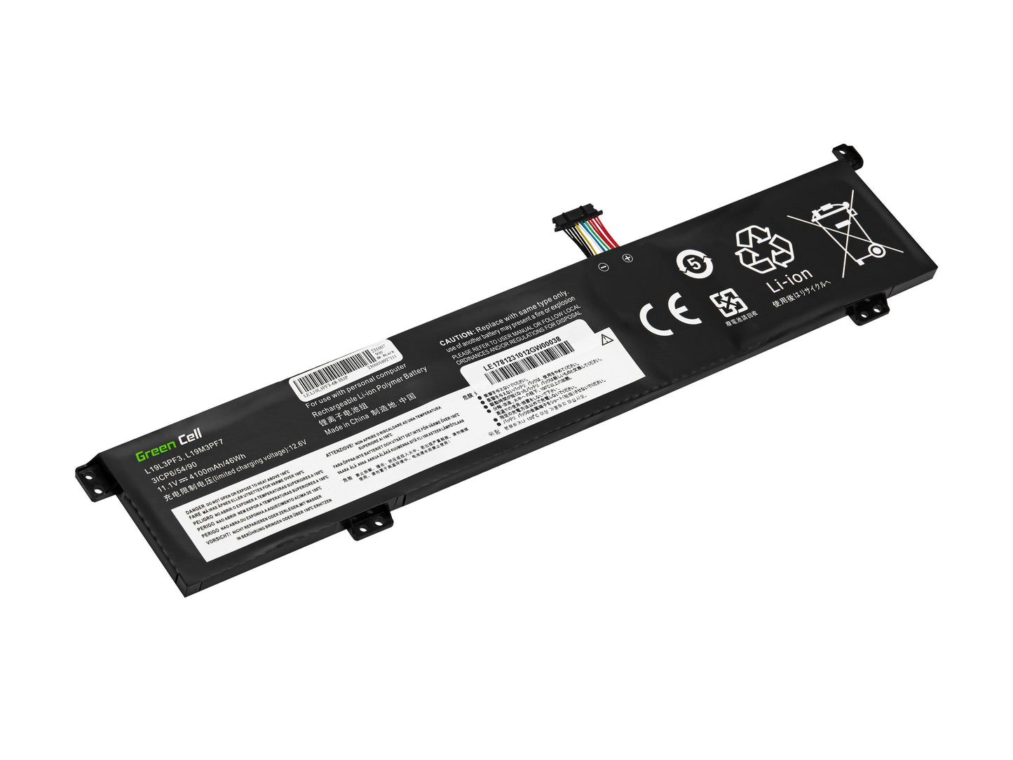 Green Cell L19M3PF7 battery for Lenovo IdeaPad Gaming 3-15ARH05 3-15IMH05 Creator 5-15IMH05 ThinkBook 15p IMH 15p G2 ITH_1