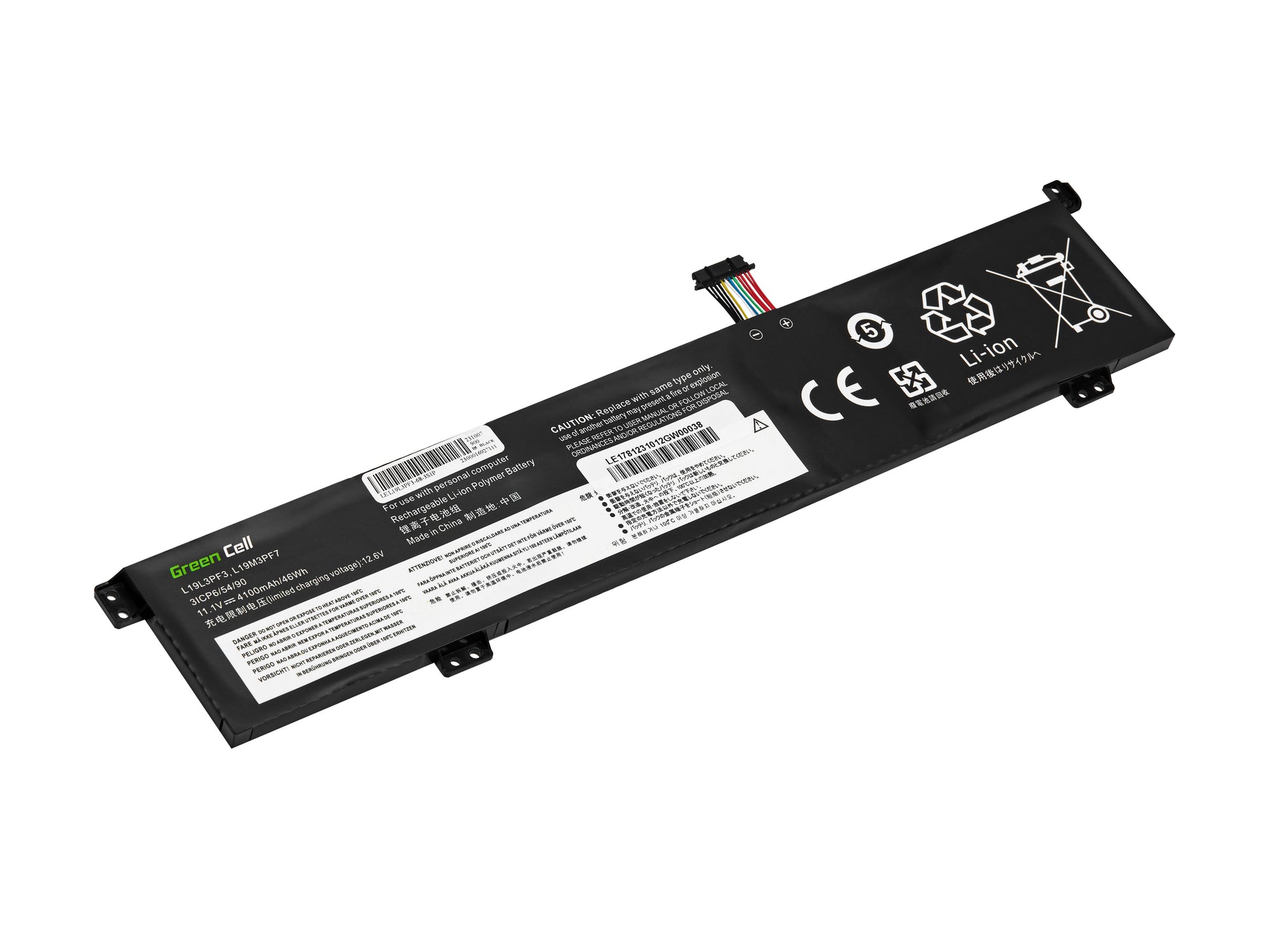 Green Cell L19M3PF7 battery for Lenovo IdeaPad Gaming 3-15ARH05 3-15IMH05 Creator 5-15IMH05 ThinkBook 15p IMH 15p G2 ITH_1