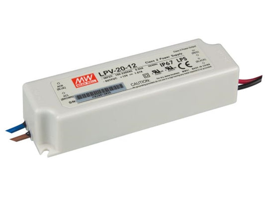 FONTE DE ALIMENTAÇÃO COMUTADA - 1 SAÍDA - 20 W - 12 V_0