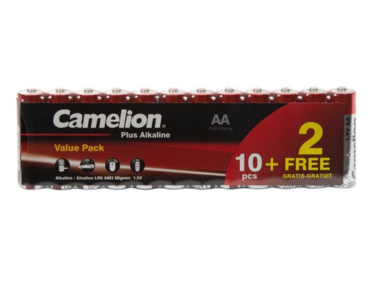 PACK PROMOCIONAL PILHAS ALCALINAS AAA (10+2 unids)  / LR03 1.5 V - 1200 mAh_0