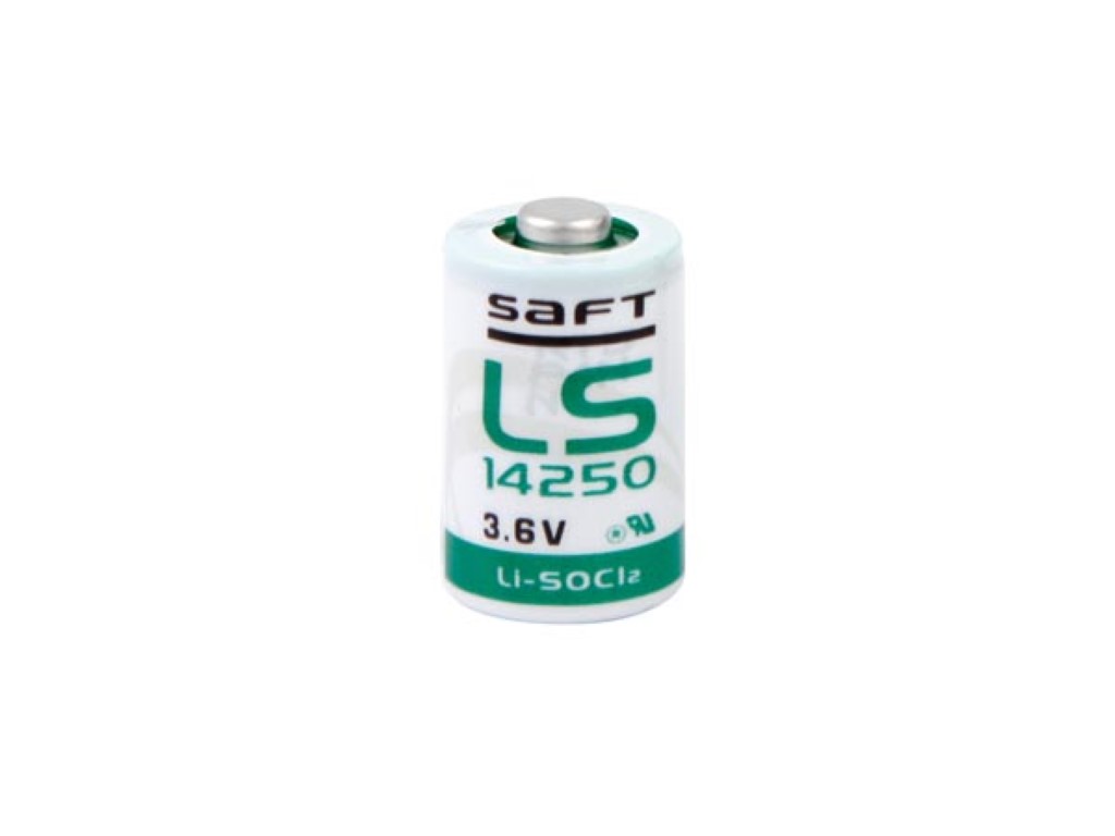 PILHA DE LÍTIO 3,6 V / 1200 mAh SAFT 1/2AA_0