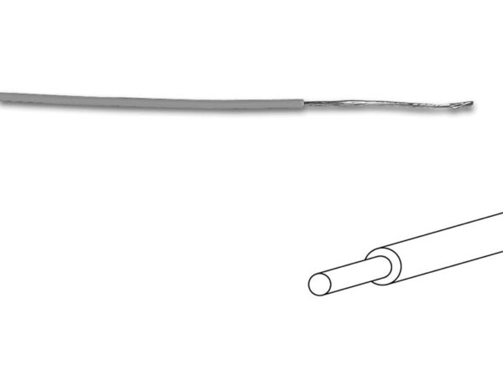 FIO DE LIGAÇÃO -  ø 1.4 mm - 0.2 mm² - UNIFILAR - CINZENTO_0