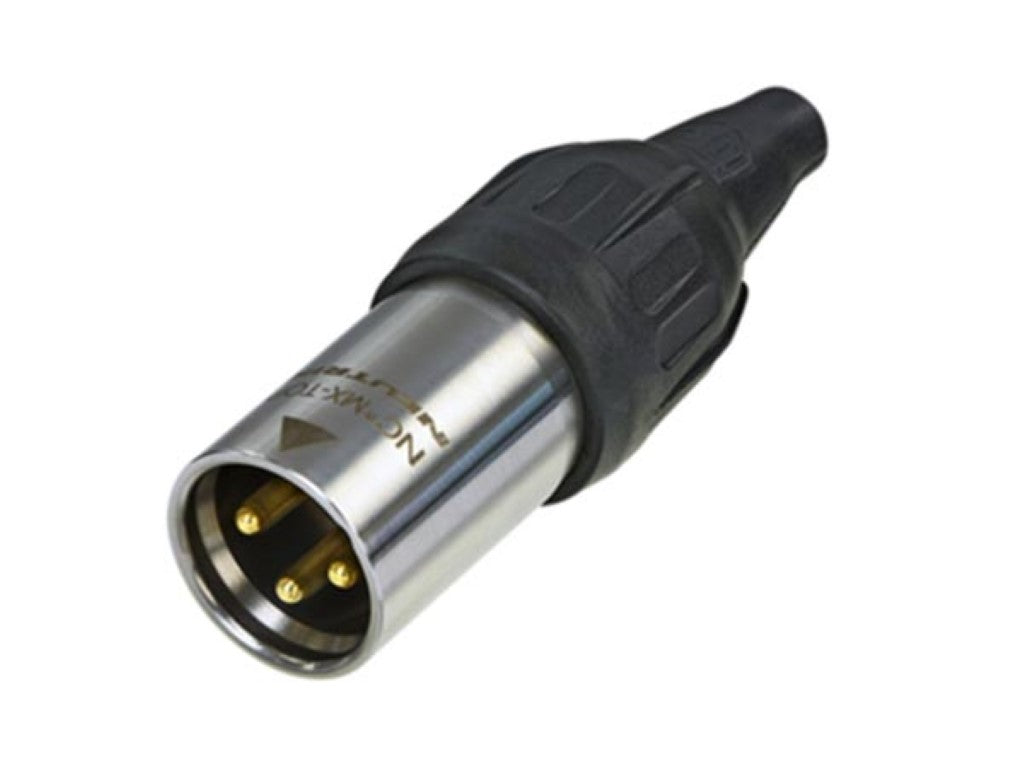 NEUTRIK - CONETOR DE CABO MACHO XLR DE 3 PÓLOS MUITO RESISTENTE SÉRIE TOP_0