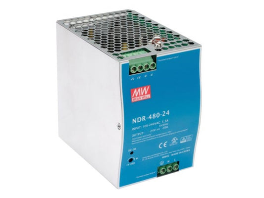 FONTE DE ALIMENTAÇÃO DE 1 SAÍDA - 480 W - MONTAGEM EM CALHA DIN - 24 V 20 A_0