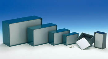 CAIXA OPTATIVA DE PLÁSTICO - AZUL PETRÓLEO - 160 x 96 x 61 mm_0