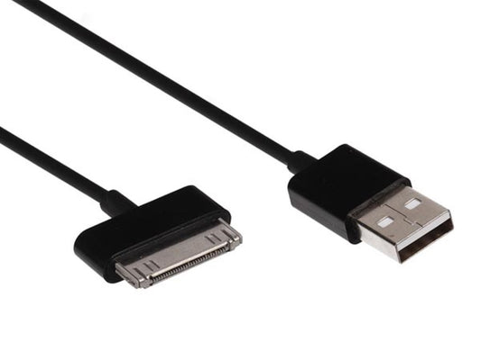 CABO USB 2.0 A MACHO-APPLE® 30-PINOS MACHO - PRETO - 1 m_0