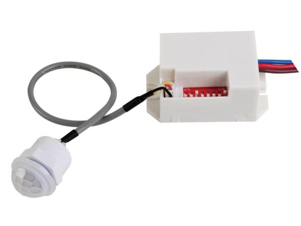 MINI DETETOR DE MOVIMENTO PIR - PARA EMBUTIR - 230 VAC_0