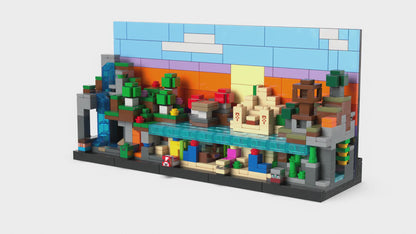 LEGO Minecraft Minibiomas 21589 797 Peças