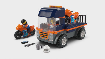 LEGO City Camião de Transporte de Motas 60491