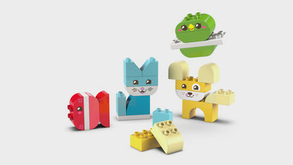 LEGO DUPLO My First Animais Criativos Adoráveis 3 em 1 10477