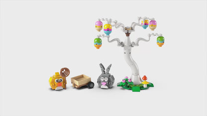 LEGO Páscoa Caça aos Ovos do Coelhinho e Pintainho 40808