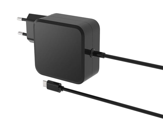 Carregador rápido USB com tecnologia GaN Fast - 1 saída - cabo USB-C - 100W_0