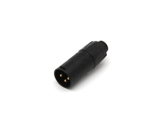 REAN - ADAPTADOR XLR MINÚSCULO MACHO PARA MACHO - PRETO_0