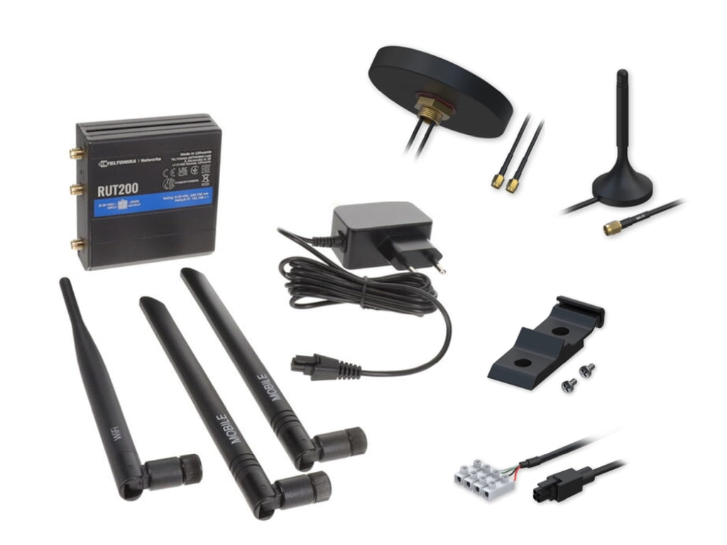 Teltonika RUT200 Industrial LTE WiFi Router Set_0