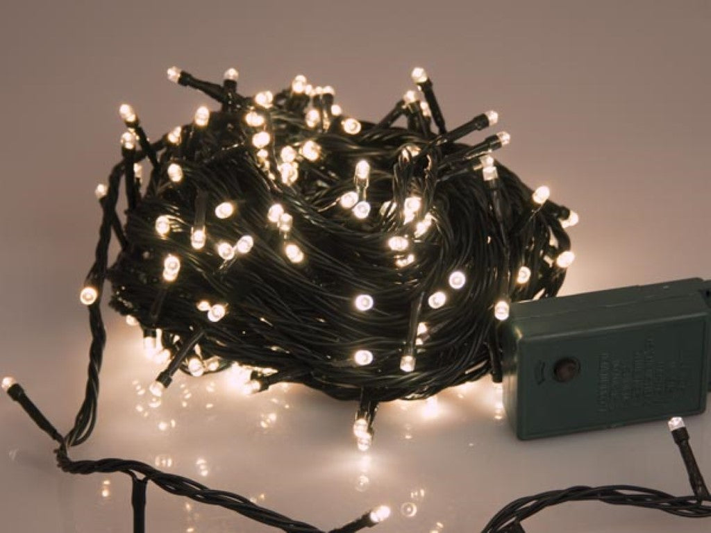 Sparkle Light LED - 16 m - 240 lâmpadas brancas arizona - fio verde - modulador_0