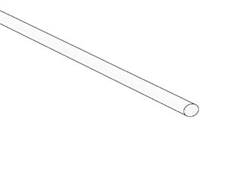 Tubo Retráctil 2.4mm - BRANCO - 50 unidades_0