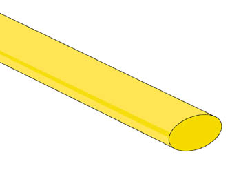 Tubo Retráctil 9,5mm - VERDE/AMARELO - 25 unidades_0