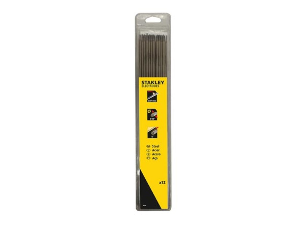 Soldadura stanley - elétrodos aço inoxidável elétrodos ferro a5.15 2.5x300- 12 unids._0