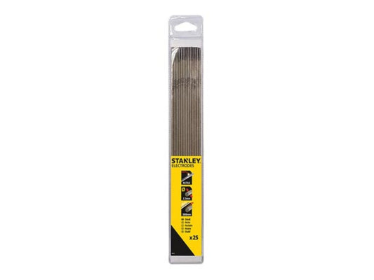 Soldadura stanley - elétrodos de rutilo d2.5x300, 25 unidades, em blister_0