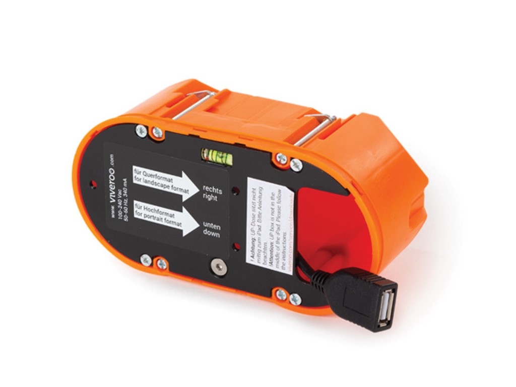 MountingSet Inwall - para viveroo free - com conetor USB-A - 12W_0