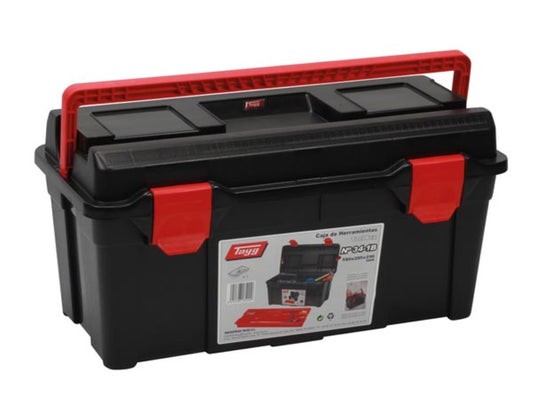 TAYG - CAIXA DE FERRAMENTAS - 580 x 285 x 290 mm - COM BANDEJA - 47,9 L_0
