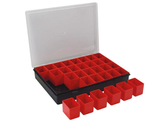 TAYG - Caixa organizadora - 330 x 247 x 54 mm - 32 compartimentos amovíveis - 4,4 L_0