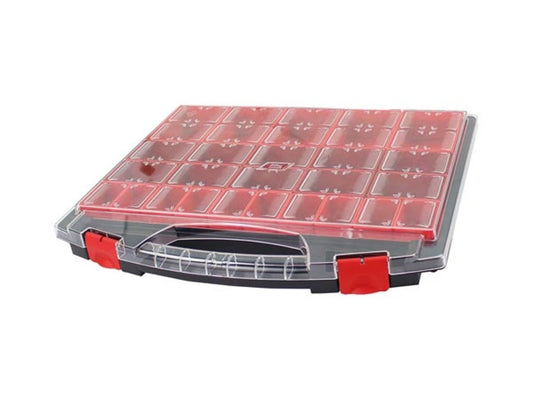 TAYG - Caixa de organização - 430 x 370 x 55 mm - 25 compartimentos amovíveis - 8,7 L_0