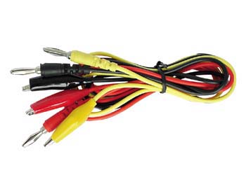 CONJUNTO DE CABOS DE TESTE - FICHA BANANA / FICHA DE CROCODILO COM BOTA_0