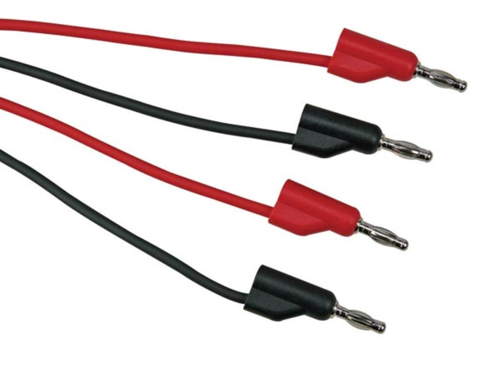 CABOS DE LIGAÇÃO 100cm - 4mm - 2 unids. - 30 V / 6 A_0