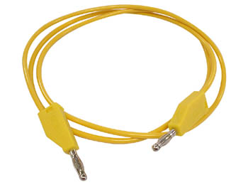 CABOS DE TESTE (TUBO DE BANANA MOLDADO 4mm) / AMARELO_0