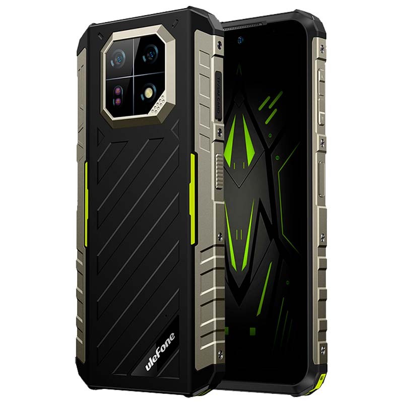 ULEFONE SMARTPHONE ARMOR 22 GREEN 4G/ 6.58" HD/ HELIO G96/128GB ROM/8GB RAM/8MP/6600MAH/IP68_1
