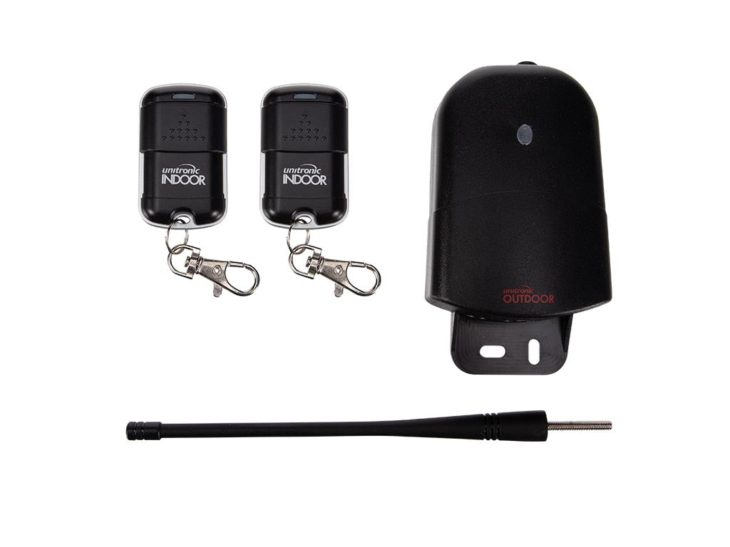 Conjunto recetor sem fios + 2 transmissores, utilização no exterior_0