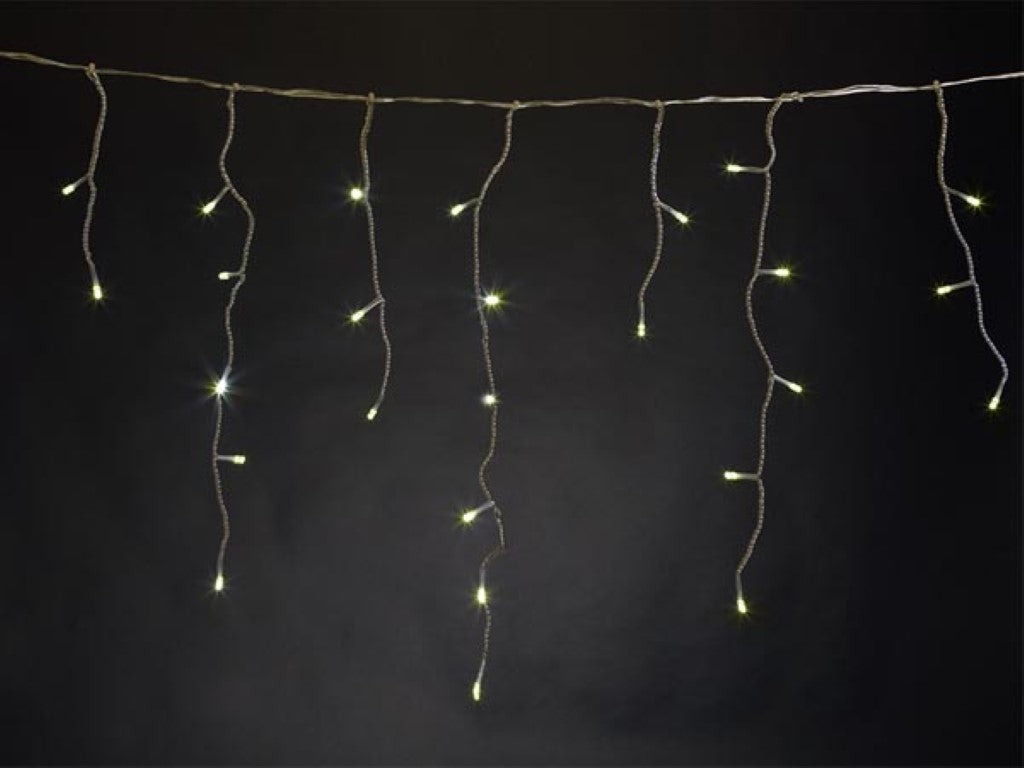 RANA LED  - 4 x 1.3 m - 300 lâmpadas banco quente - fio transparente - 24 V_0