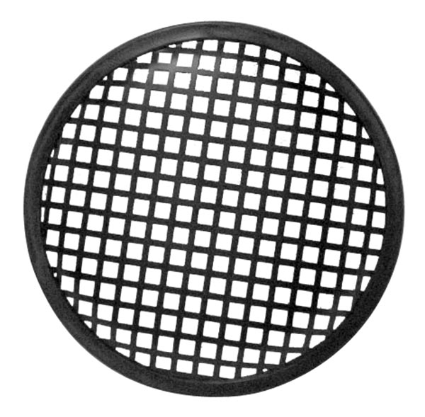 GRELHA DE 5" PARA COLUNA EM METAL PRETO - 10 unidades_0