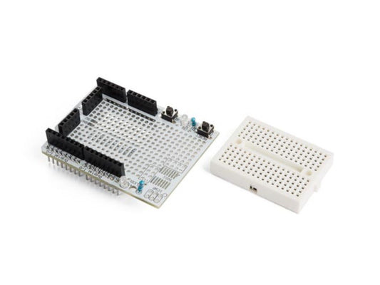 PLACA PROTÓTIPO PHOTOSHIELD COM MINI PLACA DE ENSAIO PARA ARDUINO® UNO_0