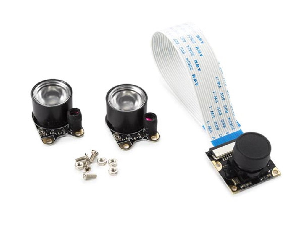 MÓDULO DE CÂMARA COM 2 LUZES IR PARA RASPBERRY PI®_0