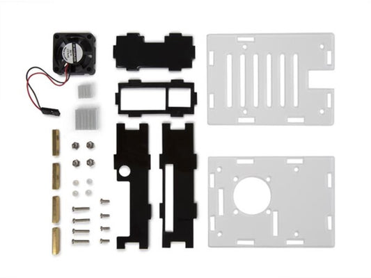 CAIXA TRANSPARENTE COM REFRIGERAÇÃO PARA RASPBERRY PI® 3B & 3B +_0