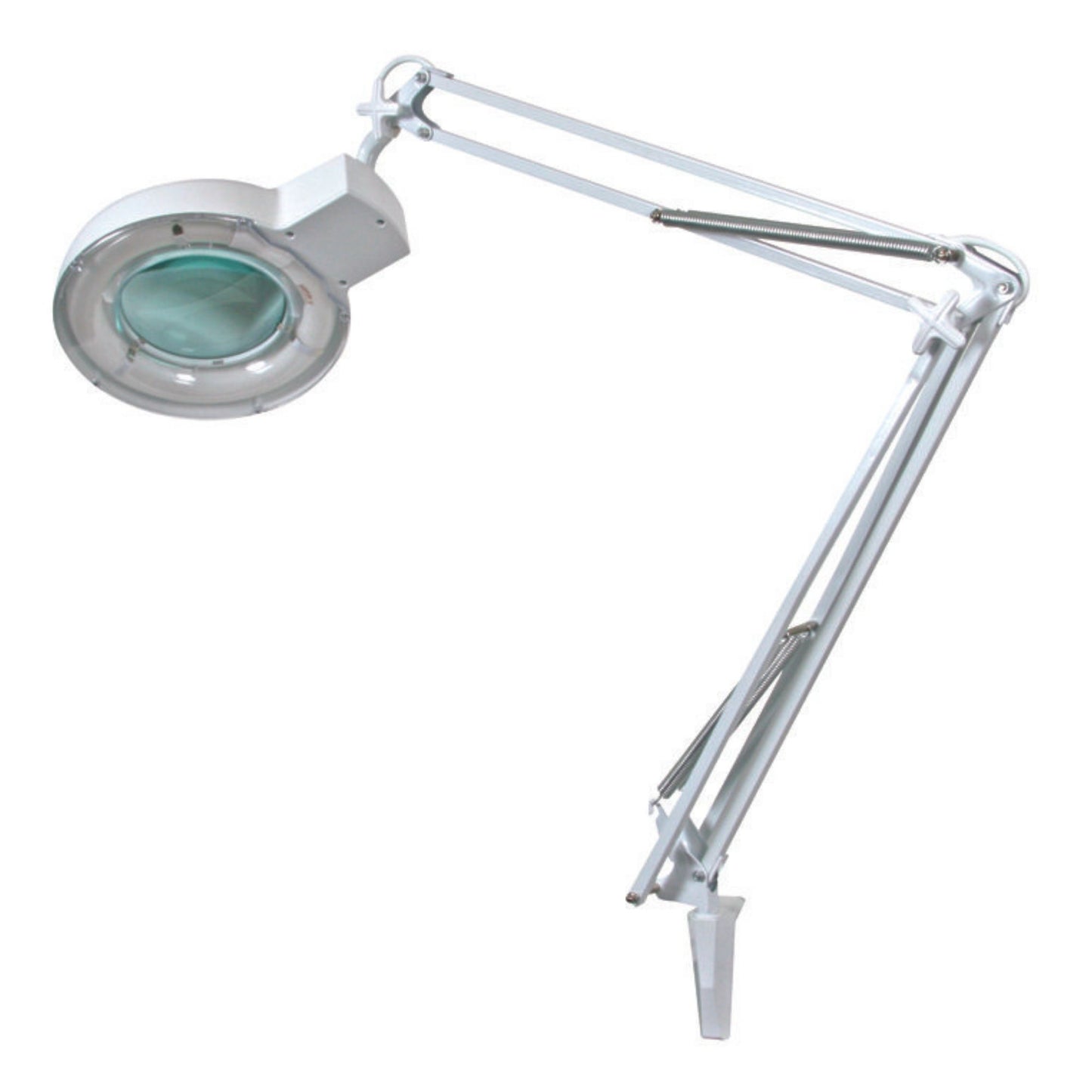 Candeeiro de trabalho de secretária com lupa - 5 dioptrias - 22 W - branco_0