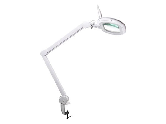 Candeeiro de secretária LED com lupa - regulável - 5 dioptrias - 60 LEDs - branco quente e frio_0