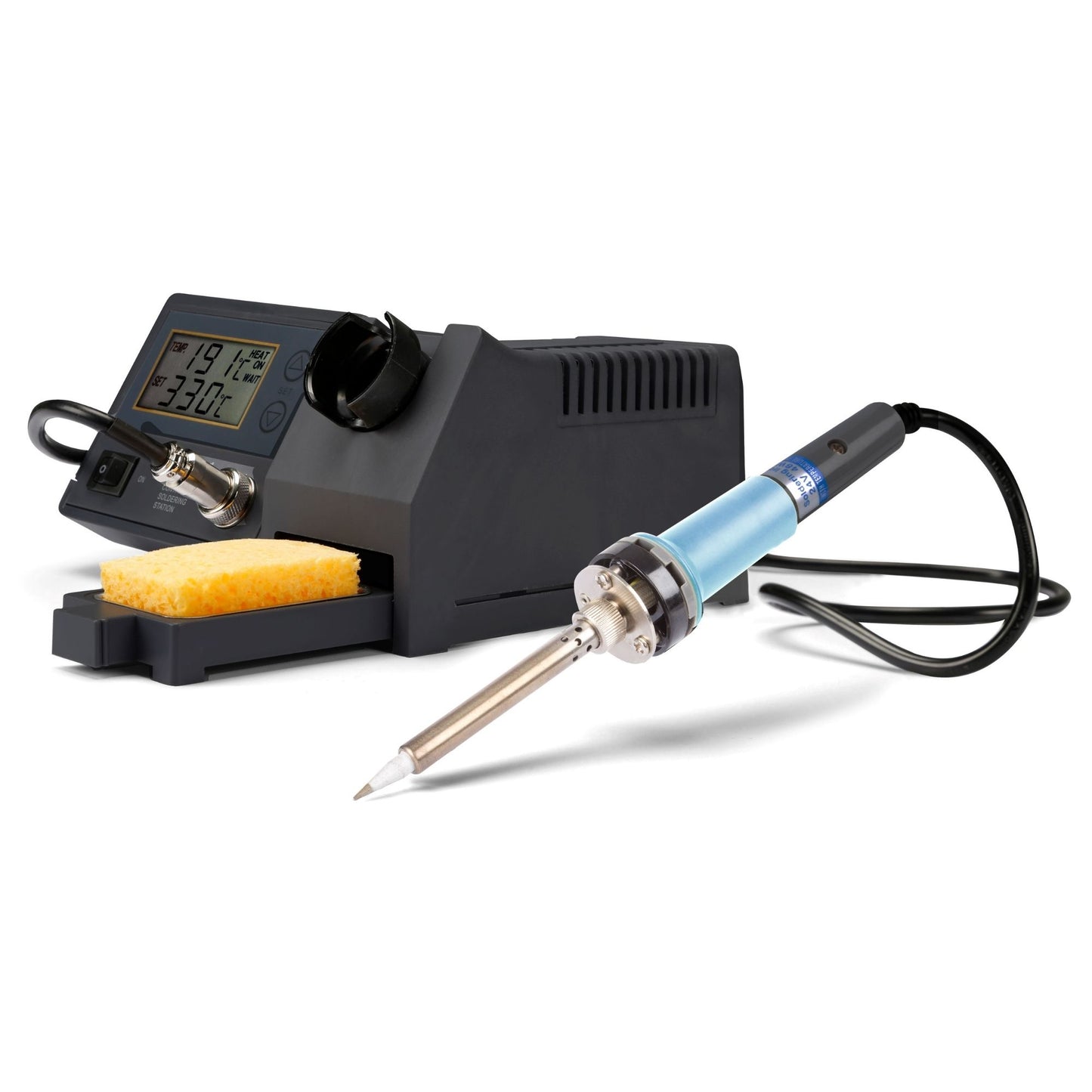 ESTAÇÃO DE SOLDAR COM LCD & CALEFATOR CERÂMICO - 48 W - 150-450 °C_0