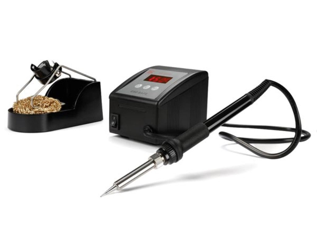 ESTAÇÃO DE SOLDAR DE 80 W / 230 VAC COM TEMPERATURA VARIÁVEL & CALEFATOR CERÂMICO_0