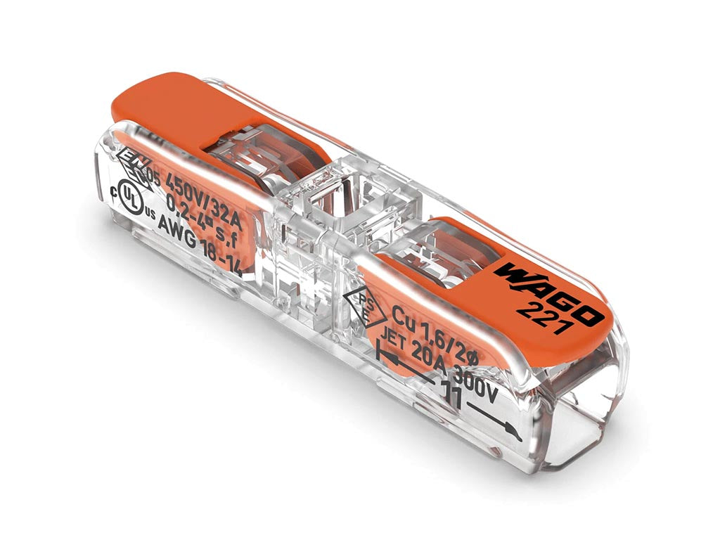 Conector de união em linha com alavancas 0,2 - 4 mm² - para todos os tipos de condutores_0