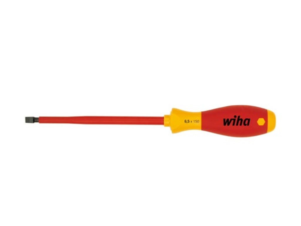 Chave de fenda Wiha SoftFinish® elétrica com fenda (00824) 4,5 mm x 125 mm_0