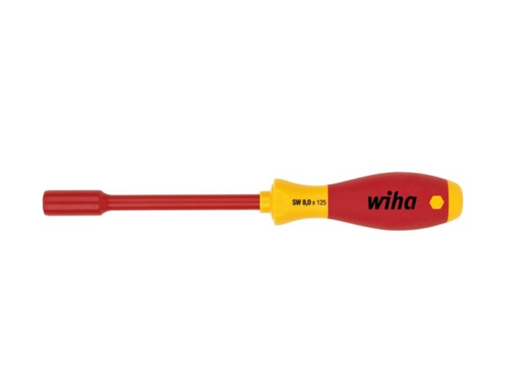 Chave de fendas Wiha SoftFinish® para porcas sextavadas eléctricas (00860) 9 mm x 125 mm_0