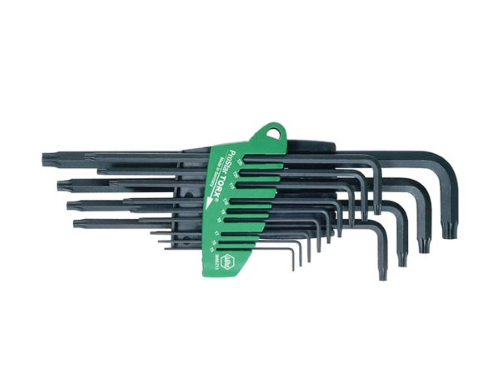 Conjunto de chaves L Wiha em suporte ProStar TORX®, 13 peças, preto oxidado (24312)_0