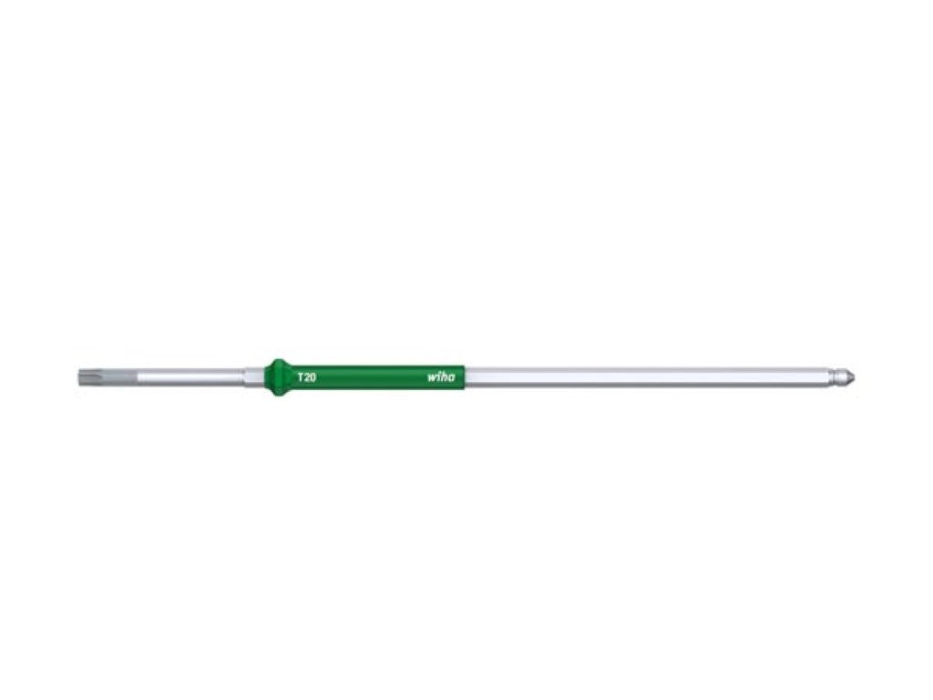 Wiha Lâmina intercambiável TORX® para chave de fenda dinamométrica com cabo longo (26069) T20 x 175 mm, 8,0 Nm_0