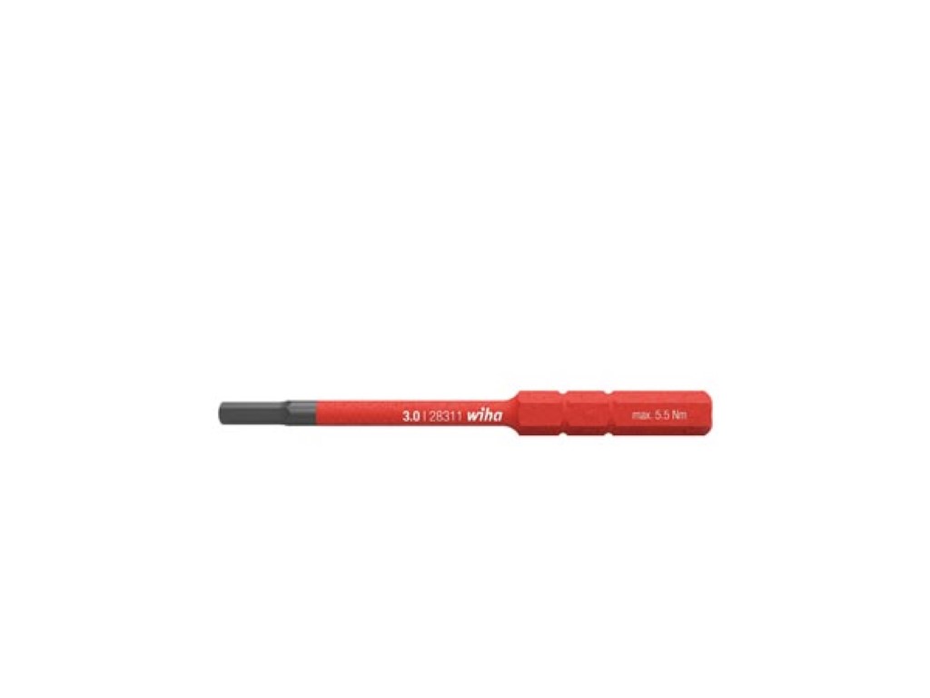 Wiha Bit slimBit elétrico hex (37147) 3 x 75 mm_0