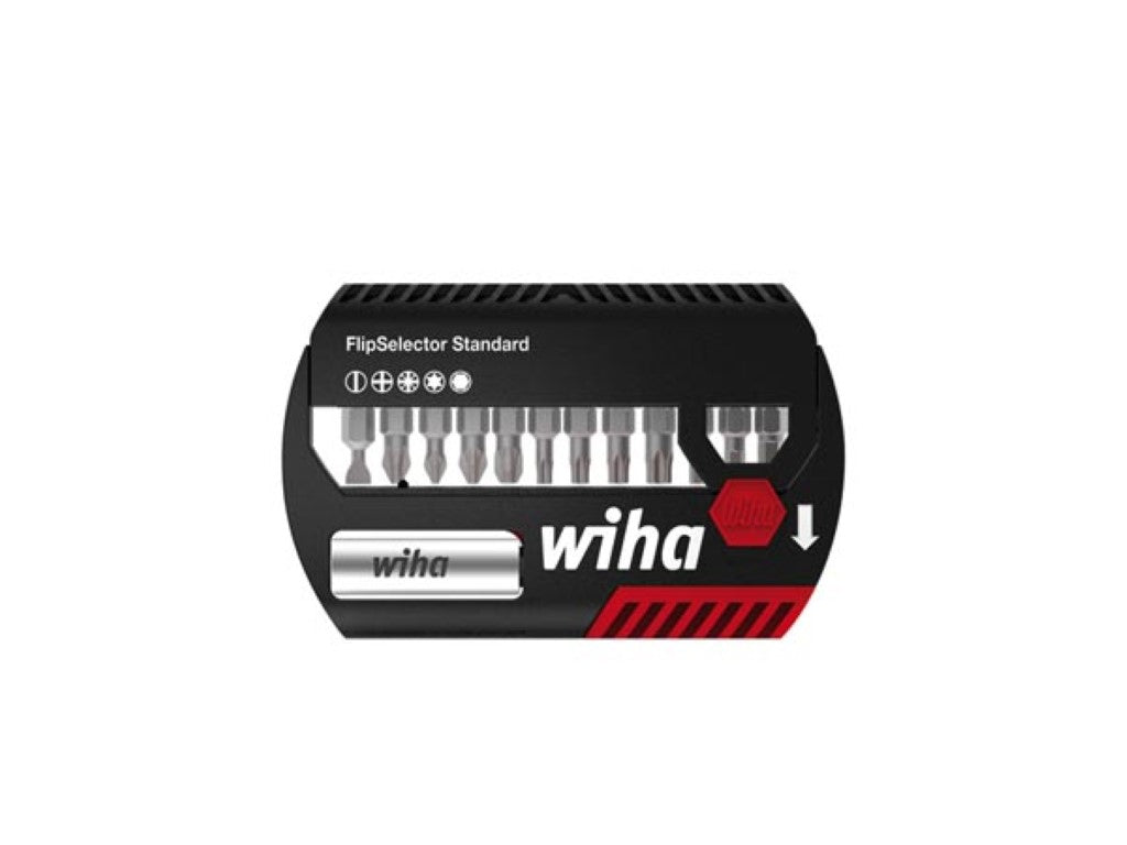Conjunto de pontas Wiha FlipSelector Standard 25 mm sortido 1/4" 13 unidades (39078)_0
